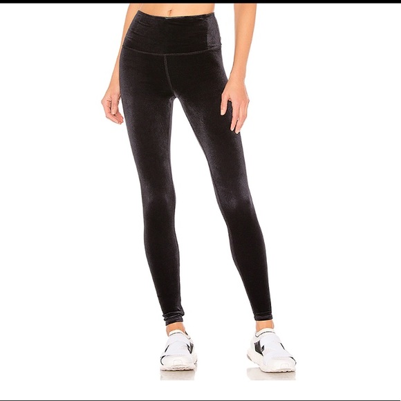 COPY - Alo Yoga High Waist Posh Velvet Legging in… - Picture 1 of 9